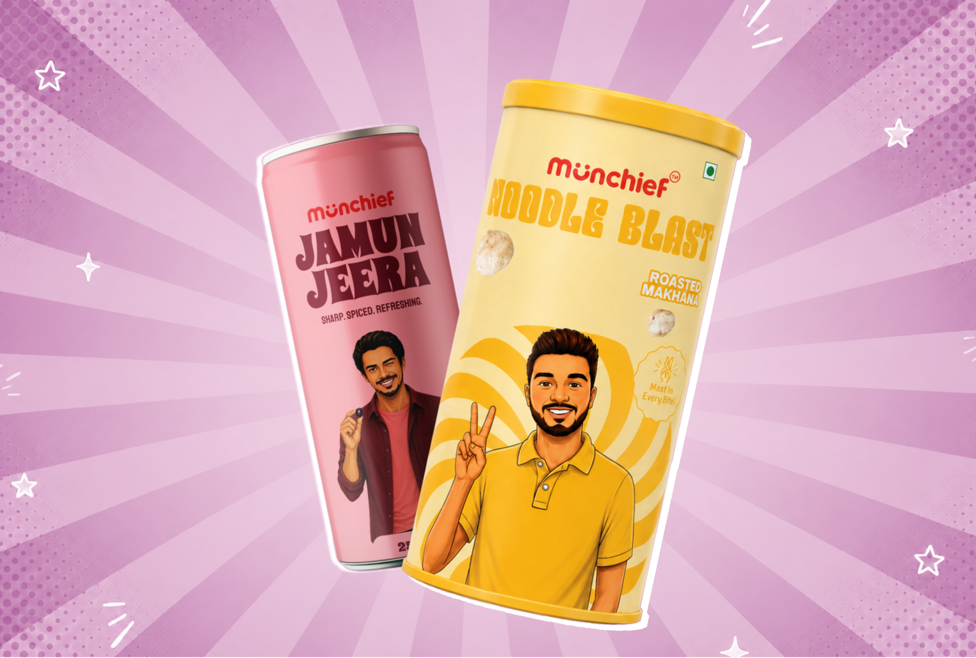 Jamun Jeera + Chiku's Noodle Blast